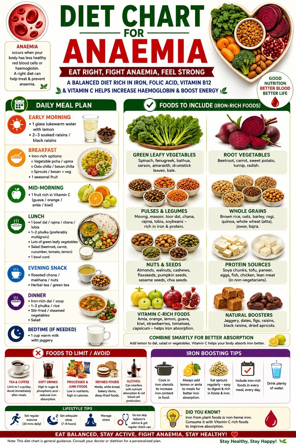 Anaemia — Dietary Advice